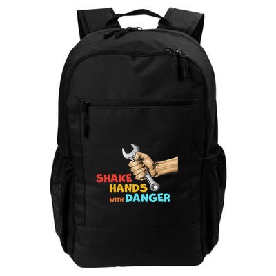 Shake Hands With Danger Retro Apparel Backpack