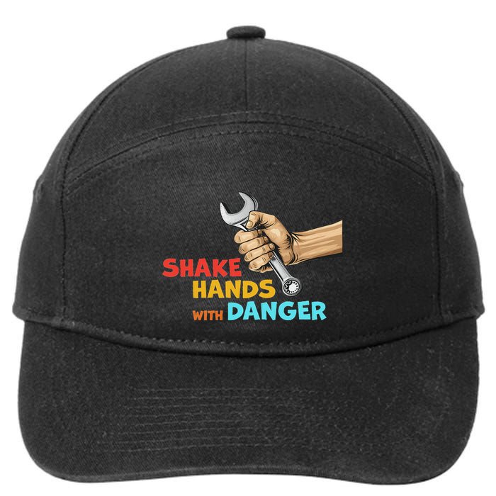 Shake Hands With Danger Retro Apparel 7-Panel Snapback Hat