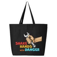 Shake Hands With Danger Retro Apparel 25L Jumbo Tote