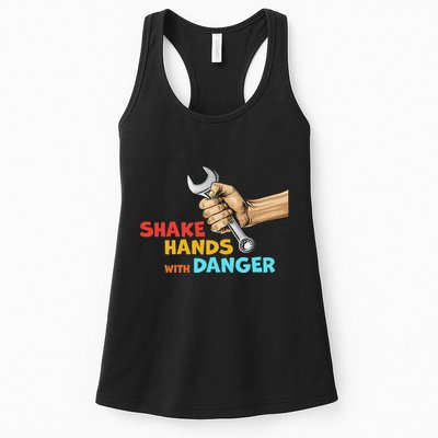 Shake Hands With Danger Retro Apparel Womens Tank Top