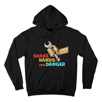 Shake Hands With Danger Retro Apparel Tall Hoodie