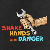 Shake Hands With Danger Retro Apparel Microfiber Hand Towel