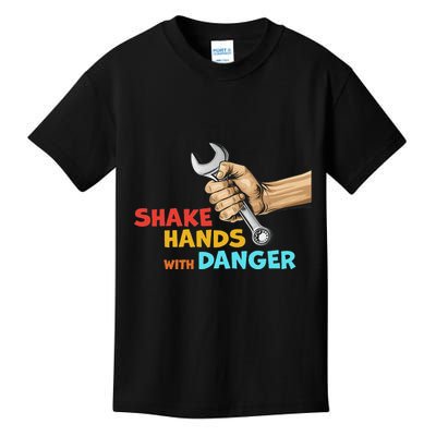 Shake Hands With Danger Retro Apparel Kids T-Shirt