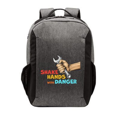 Shake Hands With Danger Retro Apparel Vector Backpack