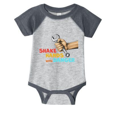 Shake Hands With Danger Retro Apparel Infant Baby Jersey Bodysuit