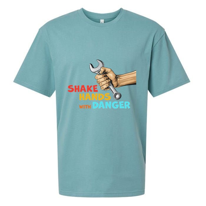 Shake Hands With Danger Retro Apparel Sueded Cloud Jersey T-Shirt