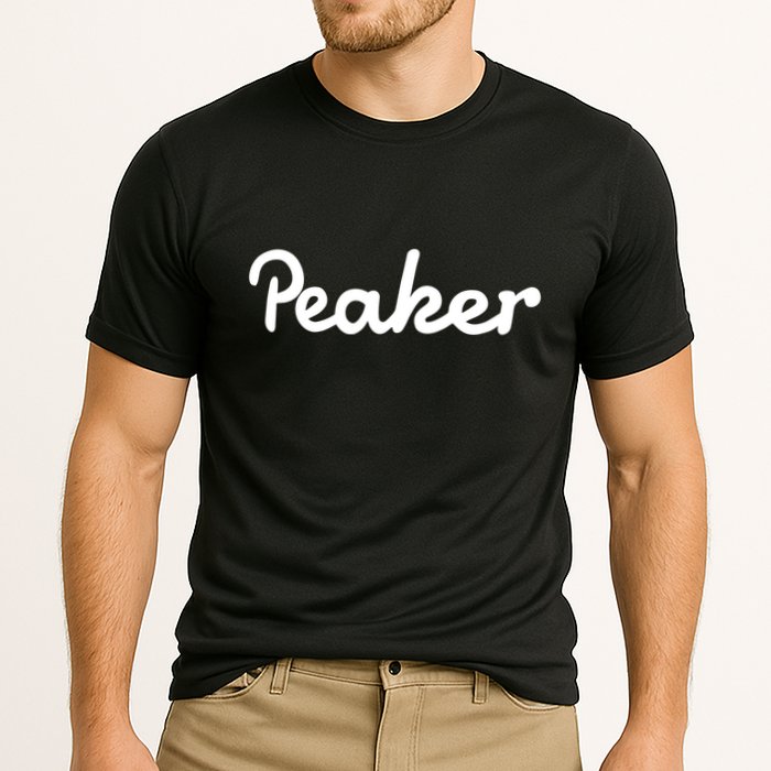 Sam Heughan Wearing Peaker Cooling Performance Crew T-Shirt