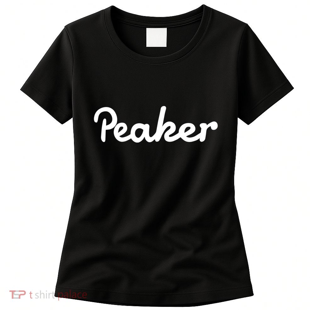 Sam Heughan Wearing Peaker Womens T-Shirt