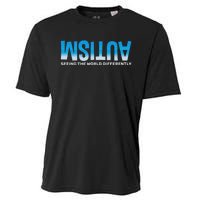 Seeing He World Differently Autism Awareness Cooling Performance Crew T-Shirt