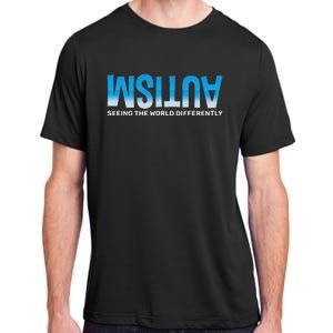 Seeing He World Differently Autism Awareness Adult ChromaSoft Performance T-Shirt