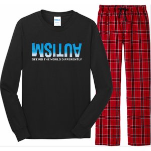 Seeing He World Differently Autism Awareness Long Sleeve Pajama Set