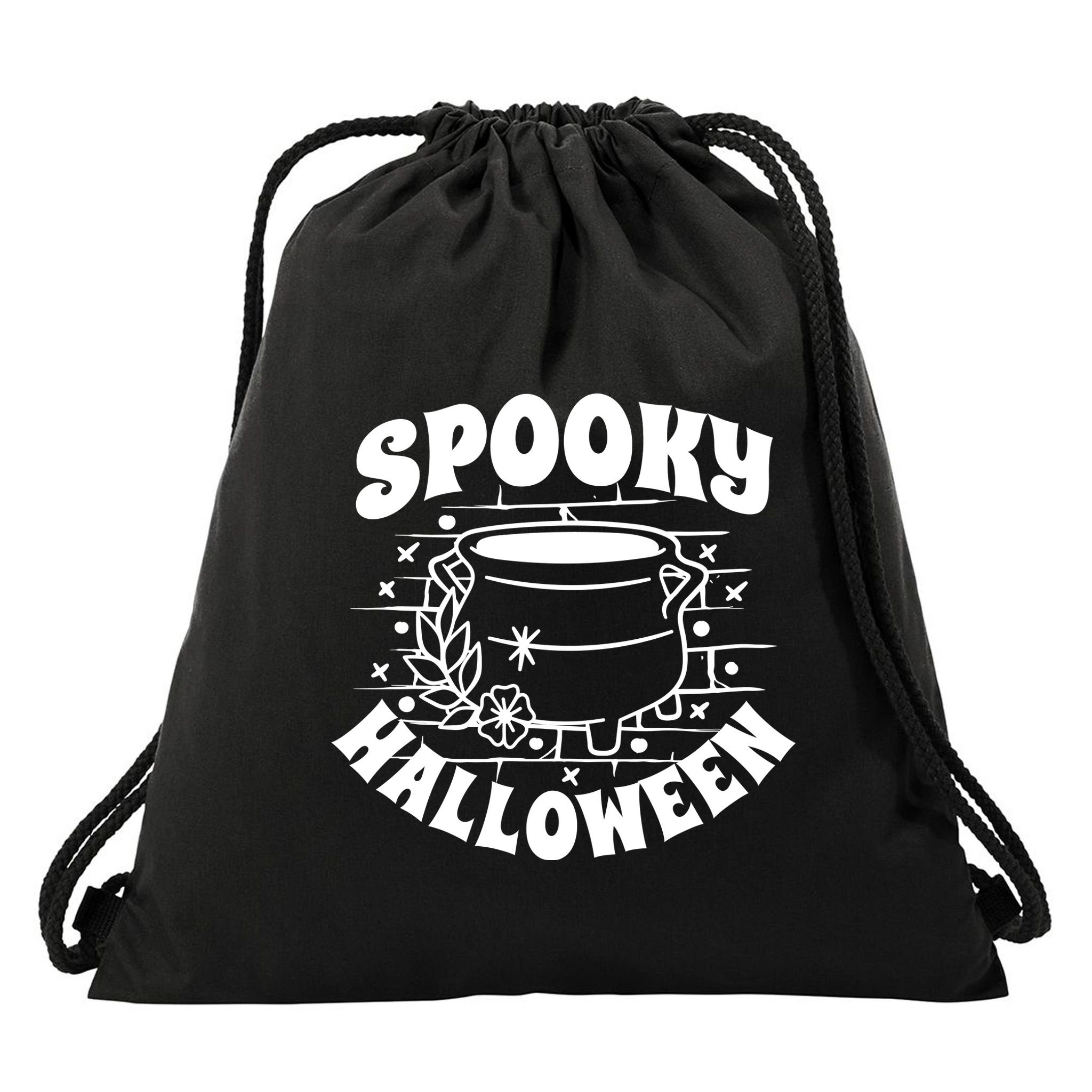 Spooky Halloween Witch Potion Drawstring Bag