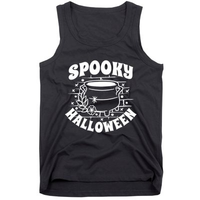 Spooky Halloween Witch Potion Tank Top