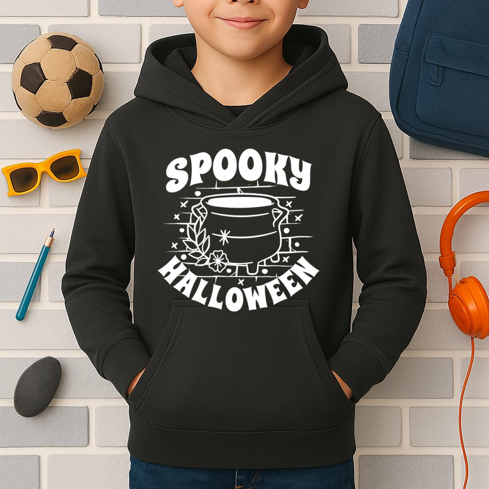 Spooky Halloween Witch Potion Kids Hoodie