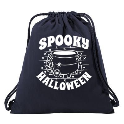 Spooky Halloween Witch Potion Drawstring Bag