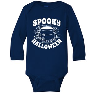 Spooky Halloween Witch Potion Baby Long Sleeve Bodysuit