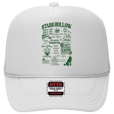 Stars Hollow Where You Lead I Will Follow High Crown Mesh Back Trucker Hat