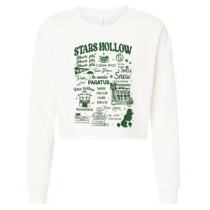 Stars Hollow Where You Lead I Will Follow Cropped Pullover Crew