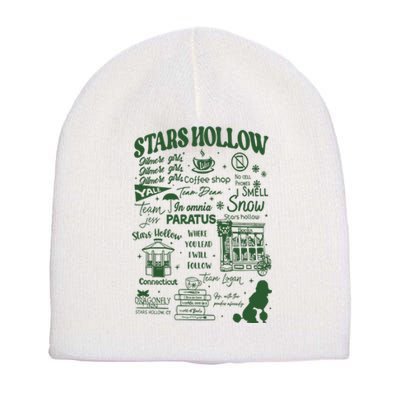 Stars Hollow Where You Lead I Will Follow Short Acrylic Beanie