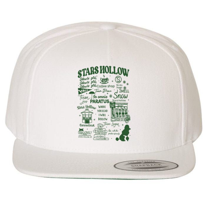 Stars Hollow Where You Lead I Will Follow Wool Snapback Cap