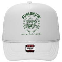 Stars Hollow Where You Lead I Will Follow High Crown Mesh Back Trucker Hat