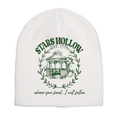 Stars Hollow Where You Lead I Will Follow Short Acrylic Beanie