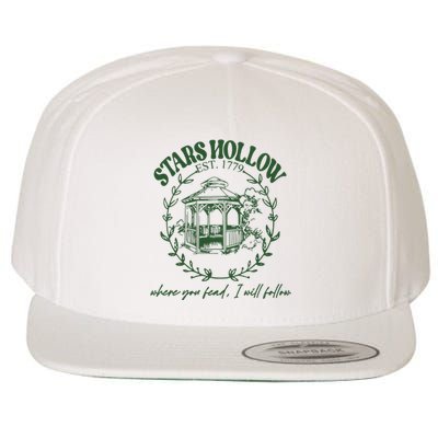 Stars Hollow Where You Lead I Will Follow Wool Snapback Cap