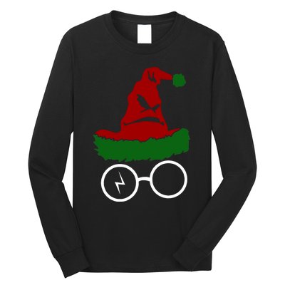 Sorting Hat Wizard Christmas Harry Xmas Gift Idea Long Sleeve Shirt