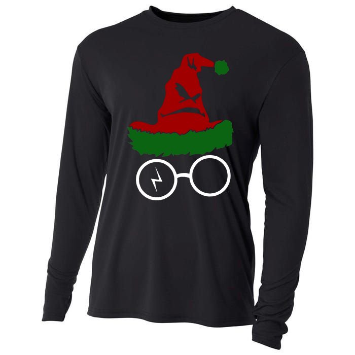 Sorting Hat Wizard Christmas Harry Xmas Gift Idea Cooling Performance Long Sleeve Crew