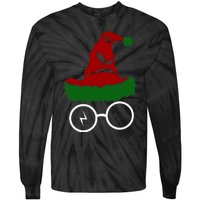 Sorting Hat Wizard Christmas Harry Xmas Gift Idea Tie-Dye Long Sleeve Shirt