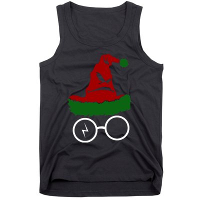 Sorting Hat Wizard Christmas Harry Xmas Gift Idea Tank Top