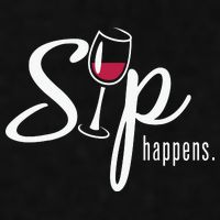 Sip Happens Wine Sarcastic Wine Fan Lovers Design Ladies PosiCharge Tri-Blend Wicking Tank
