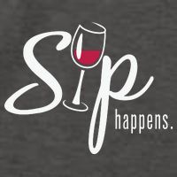 Sip Happens Wine Sarcastic Wine Fan Lovers Design Vector Backpack