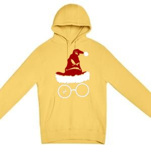 Sorting Hat Wizard Christmas Harry Xmas Gift Idea Premium Pullover Hoodie