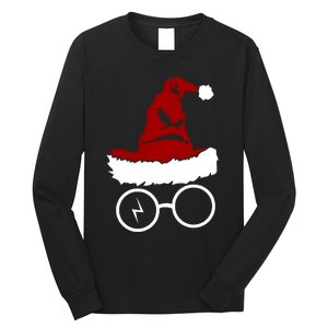 Sorting Hat Wizard Christmas Harry Xmas Gift Idea Long Sleeve Shirt