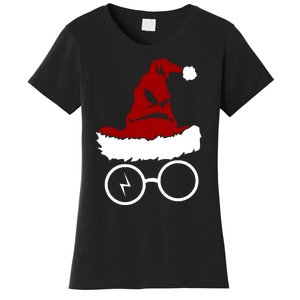 Sorting Hat Wizard Christmas Harry Xmas Gift Idea Women's T-Shirt