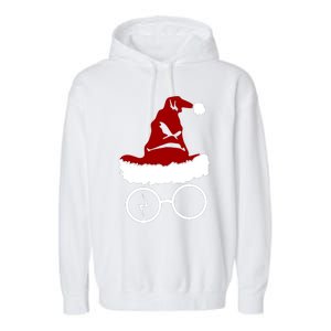 Sorting Hat Wizard Christmas Harry Xmas Gift Idea Garment-Dyed Fleece Hoodie