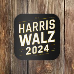 Support Harris Walz 2024 Election Kamala Harris Tim Watz Coaster