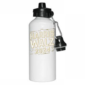 Support Harris Walz 2024 Election Kamala Harris Tim Watz Aluminum Water Bottle