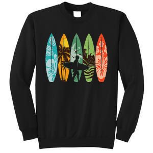 Surfboarder Hawaii Wave Surfing Surfboard Lover Beach Surfer Sweatshirt