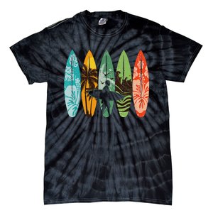 Surfboarder Hawaii Wave Surfing Surfboard Lover Beach Surfer Tie-Dye T-Shirt