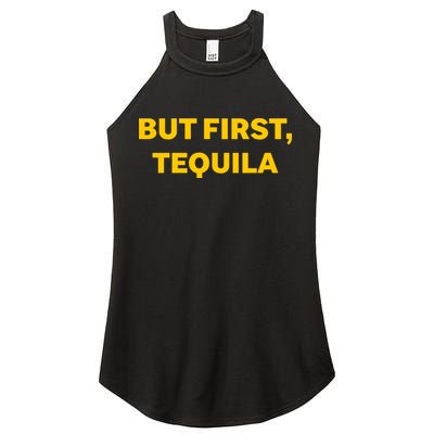 But First Tequila Women's Perfect Tri Rocker Tank