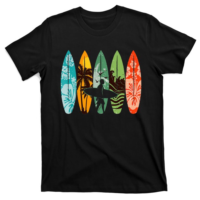 Surfboarder Hawaii Wave Surfing Surfboard Lover Beach Surfer T-Shirt