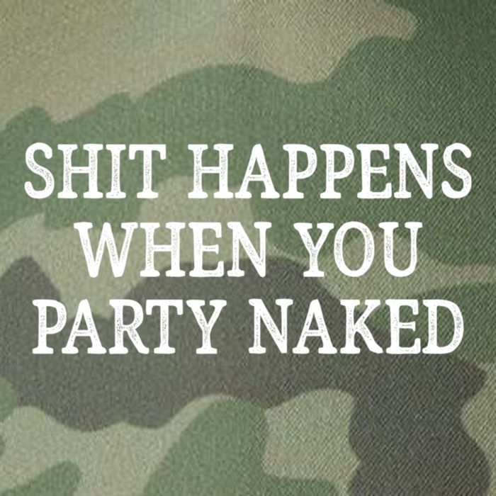 Shit Happens When You Party Naked Legacy Tie Dye Trucker Hat