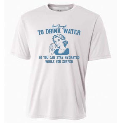 Stay Hydrated While You Suffer Retro Cooling Performance Crew T-Shirt