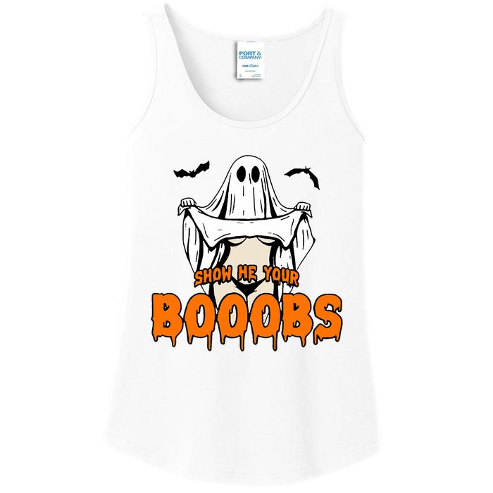 Show He Your Booobs Ladies Essential Tank