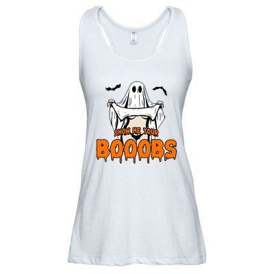 Show He Your Booobs Ladies Essential Flowy Tank