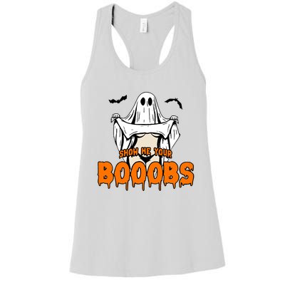 Show He Your Booobs Women's Racerback Tank