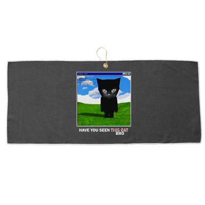 Sluj Have You Seen Bro Large Microfiber Waffle Golf Towel