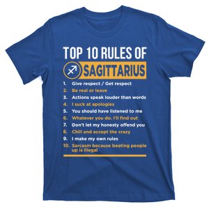 Sagittarius Horoscope Zodiac Astrological Lover Sign Gift T-Shirt